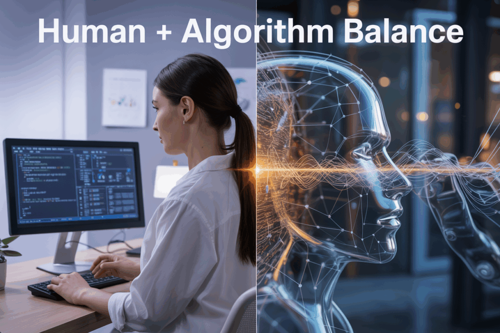 Human + Algorithm: Striking the Balance in AI-Driven Search